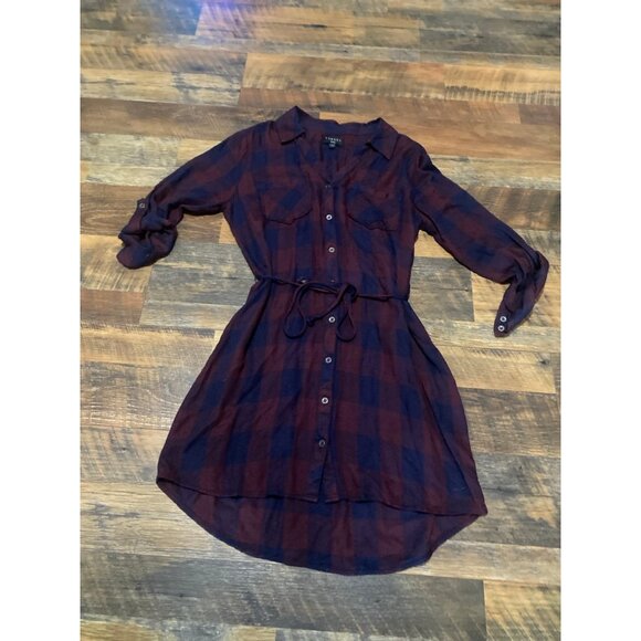 Tinsel Flannel Dress size medium - Picture 1 of 2